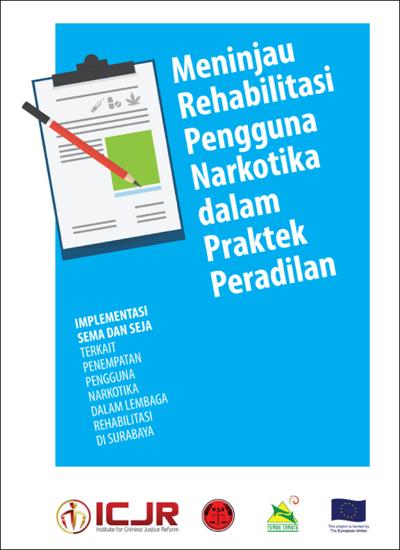 Book Cover: Meninjau Rehabilitasi Pengguna Narkotika dalam Praktik Peradilan