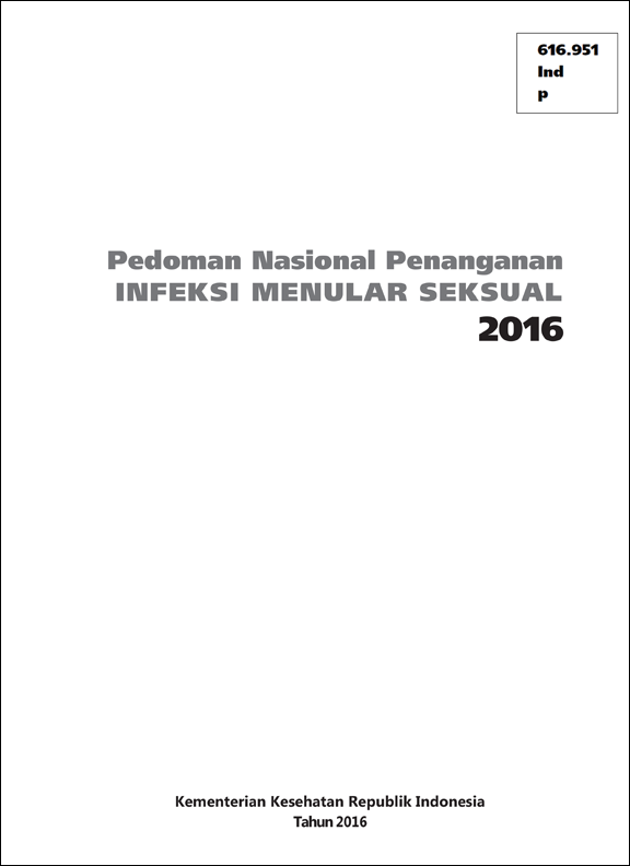 Book Cover: Pedoman Nasional Penanganan Infeksi Menular Seksual 2016