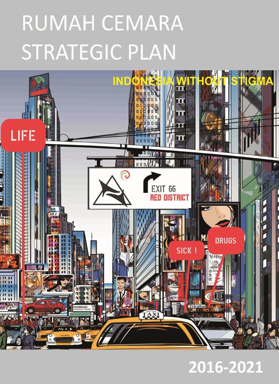 Book Cover: Rumah Cemara Strategic Plan 2016-2021